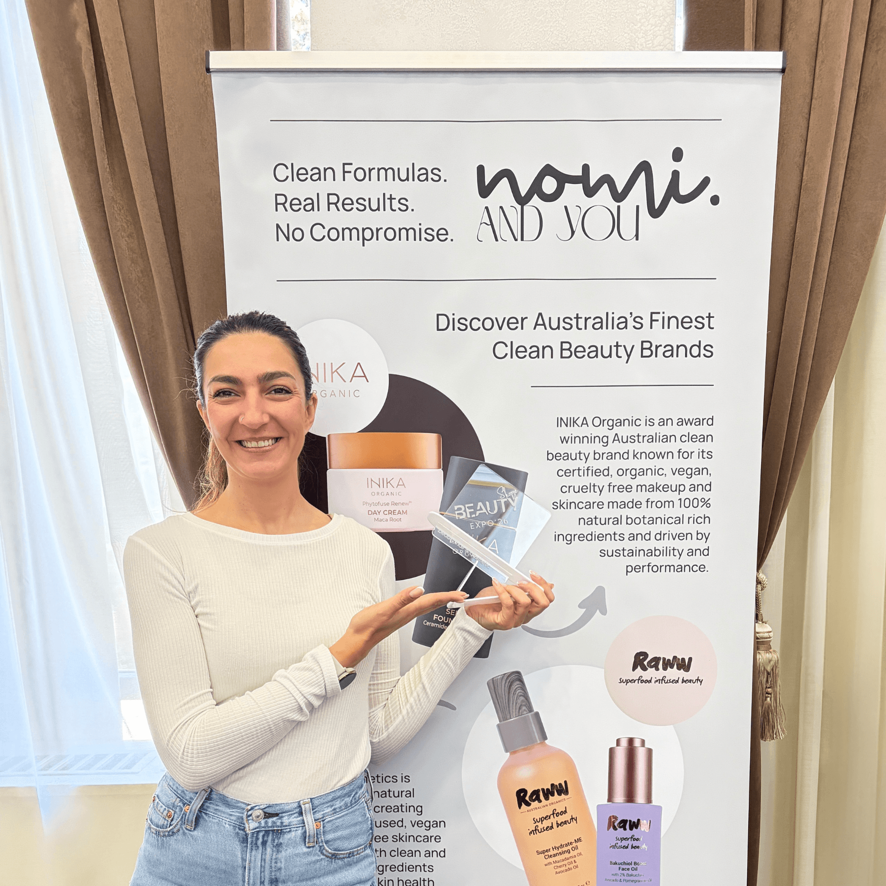 Discover the magic of natural beauty with NOMI & YOU at Beauty Expo '26!