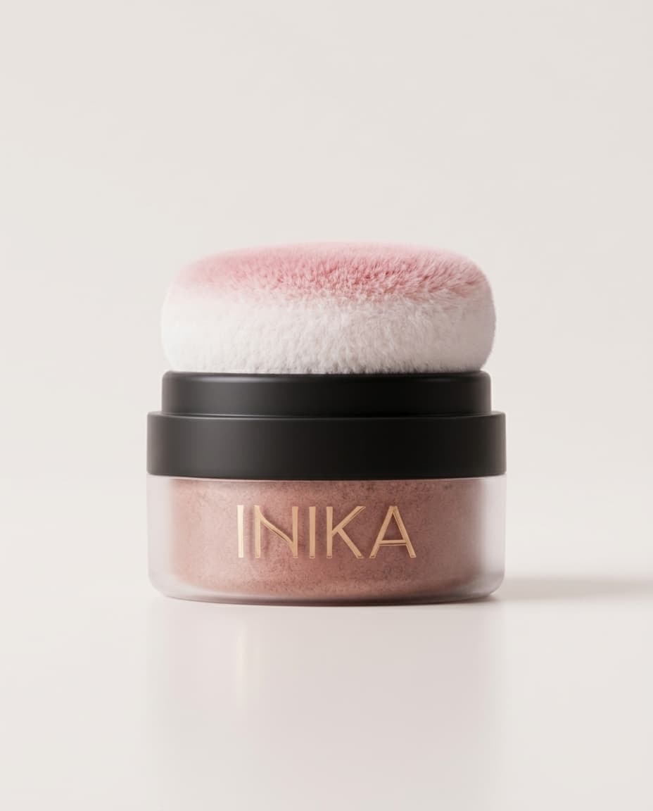 Mineral Blush Puff Pot - Rosy Glow 3g (unboxed) - lifestyle product photography