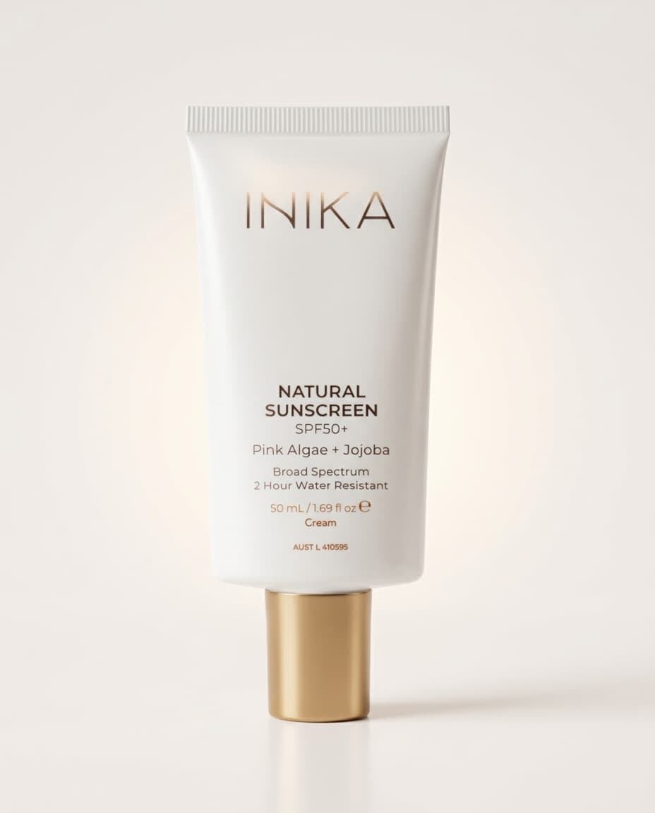 Natural Sunscreen SPF50+ 50ml - lifestyle product photography