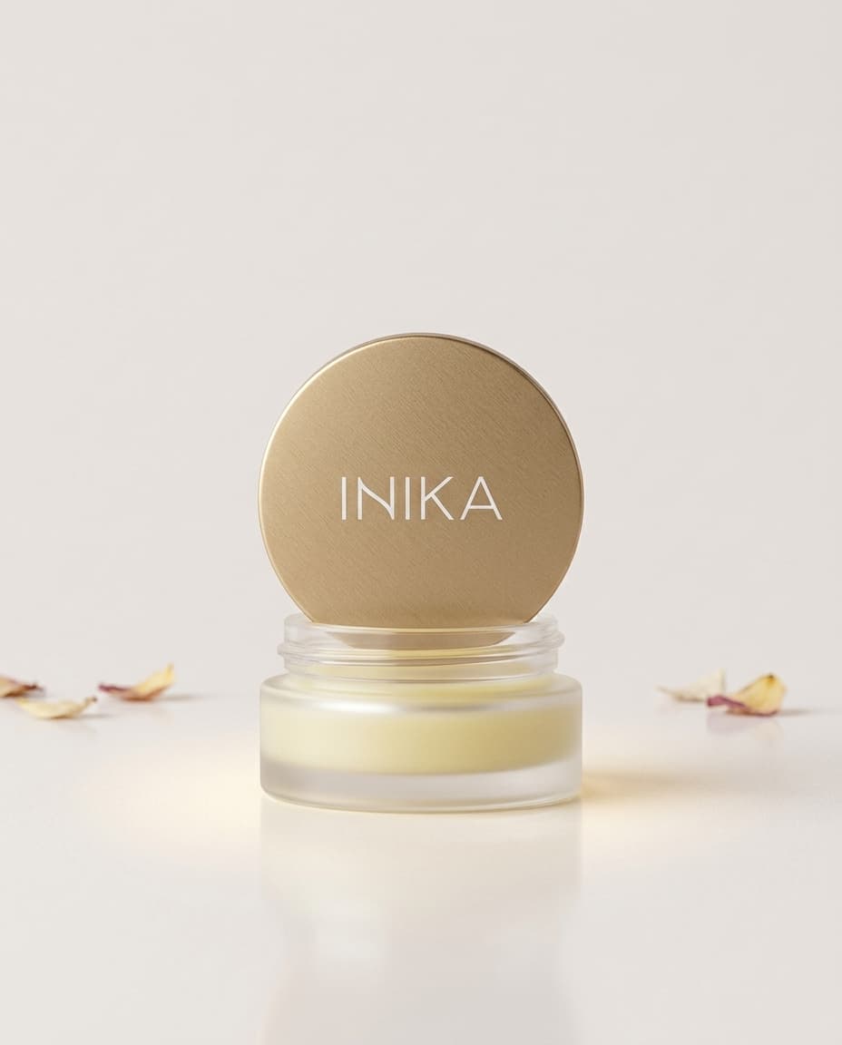 INIKA Organic Lip Mask 8ml - lifestyle product photography