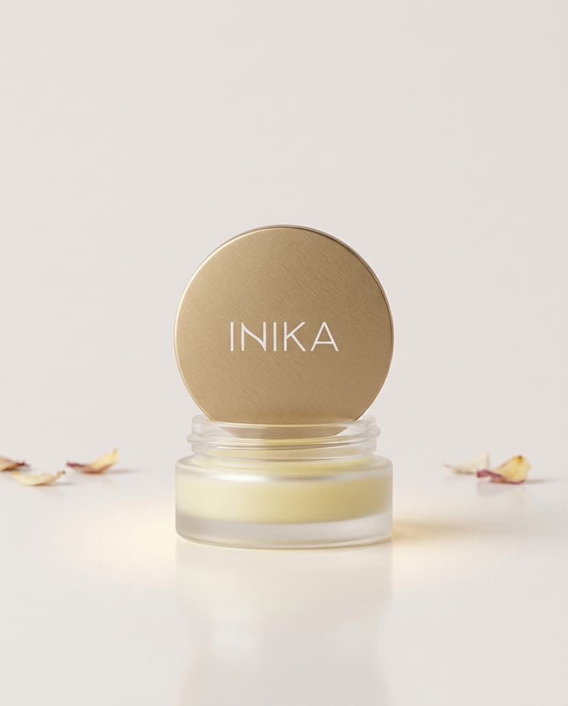 INIKA Organic Lip Mask 8ml - lifestyle product photography