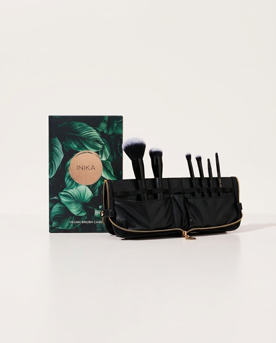 INIKA Organic Vegan Brush Case - lifestyle product photography