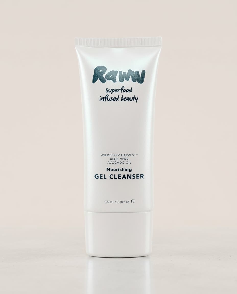Nourishing Gel Cleanser 100ml - lifestyle product photography