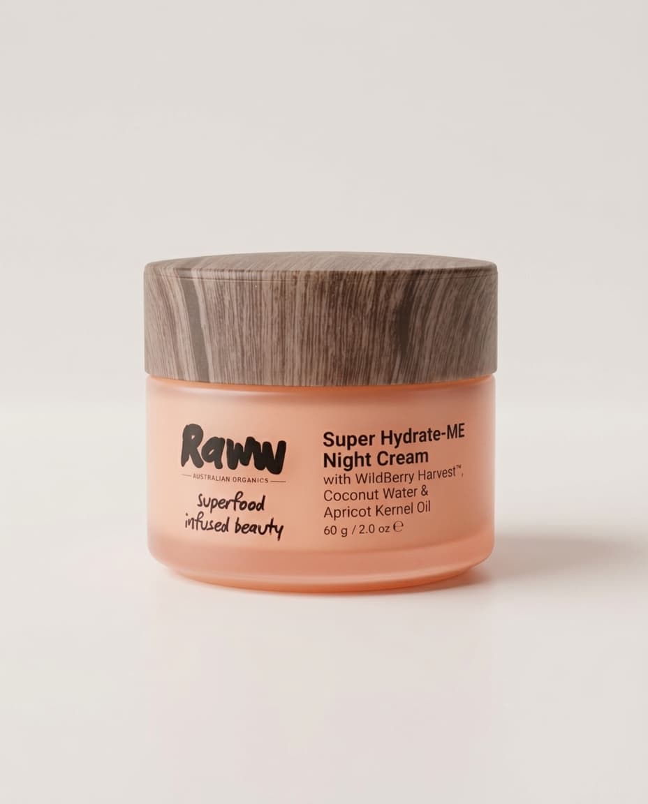 Super Hydrate-ME Night Cream 60g - lifestyle product photography