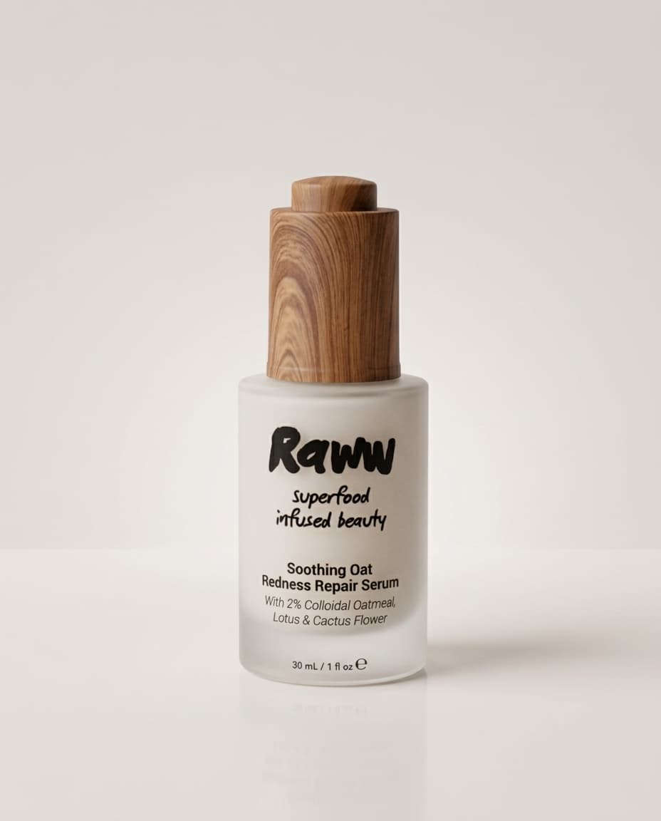 Soothing Oat Redness Repair Serum 30ml - lifestyle product photography
