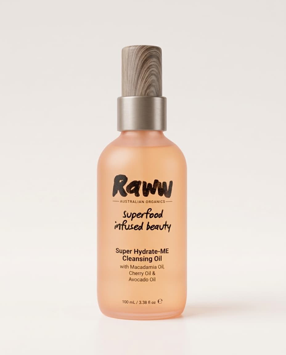 Super Hydrate-ME Cleansing Oil 100ml - lifestyle product photography